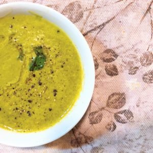 Mung & Spinach Soup by Khushboo Jain Tibrewala