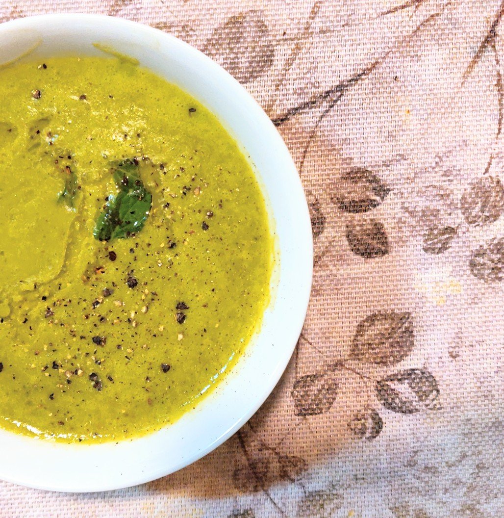 Mung & Spinach Soup by Khushboo Jain Tibrewala
