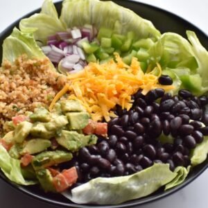 Healthy Quinoa Taco Bowl